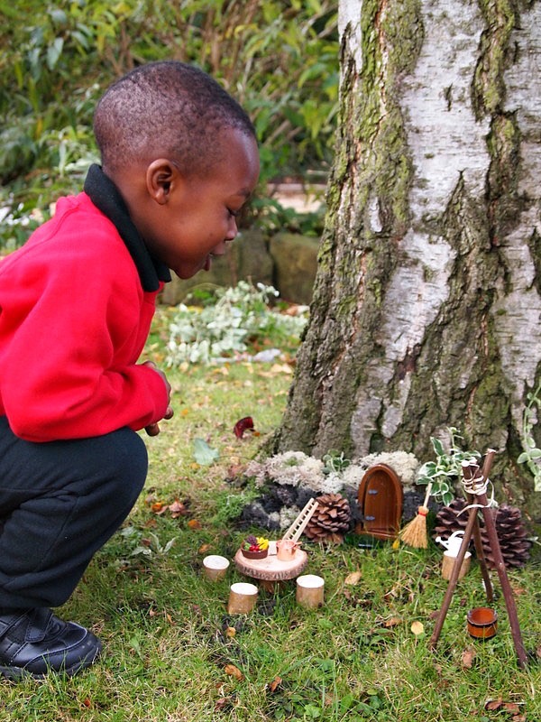 outdoor child led learning