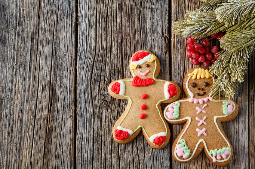 Gingerbread man decoration