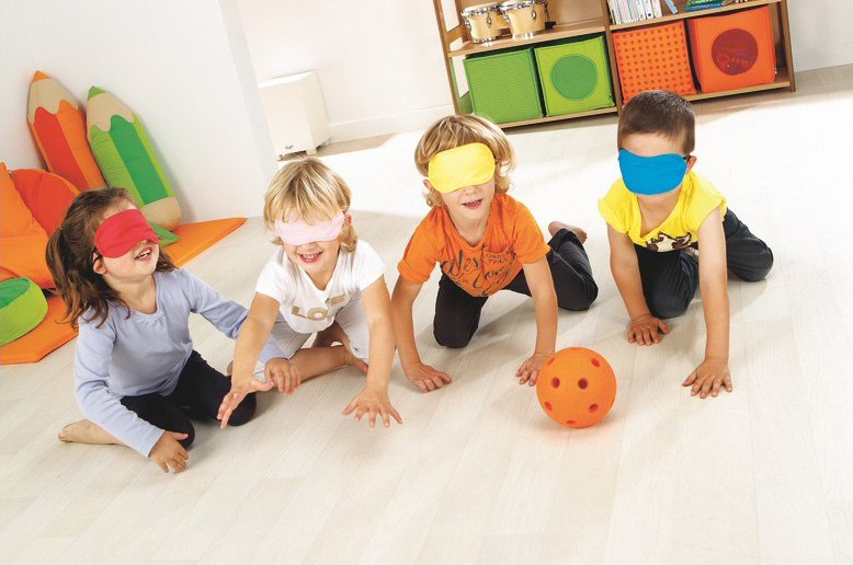 opaque masks from wesco for sensory play