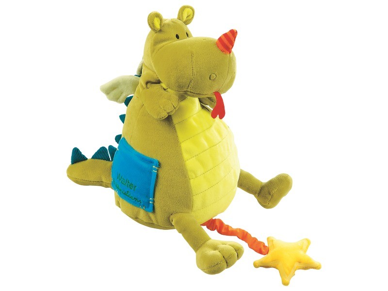 Best musical toys - Walter the dragon soft toy