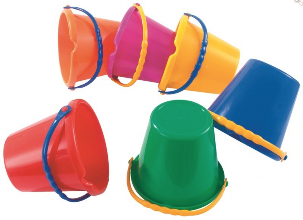 Buckets for Kids Outdoor Activities