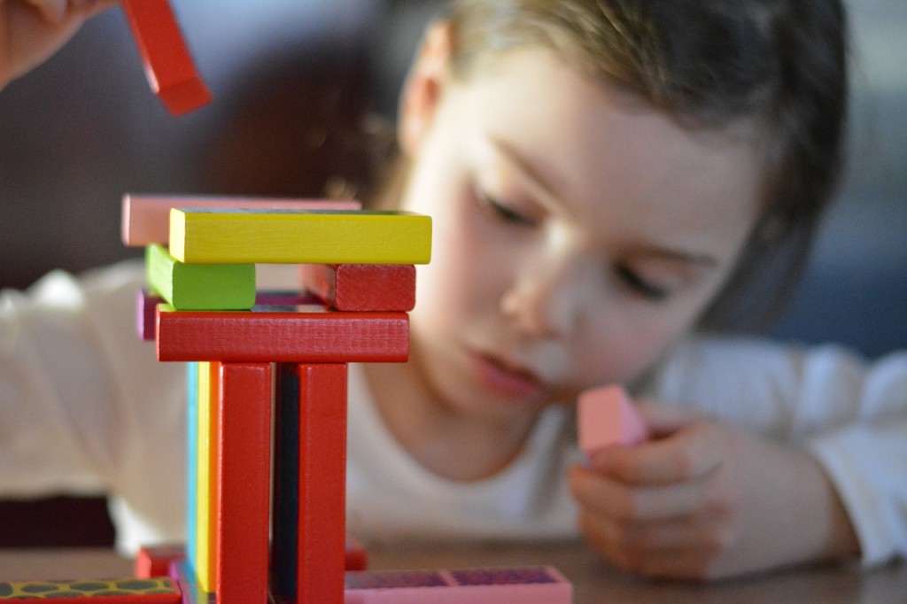 Preschool Reading Games: Building Blocks