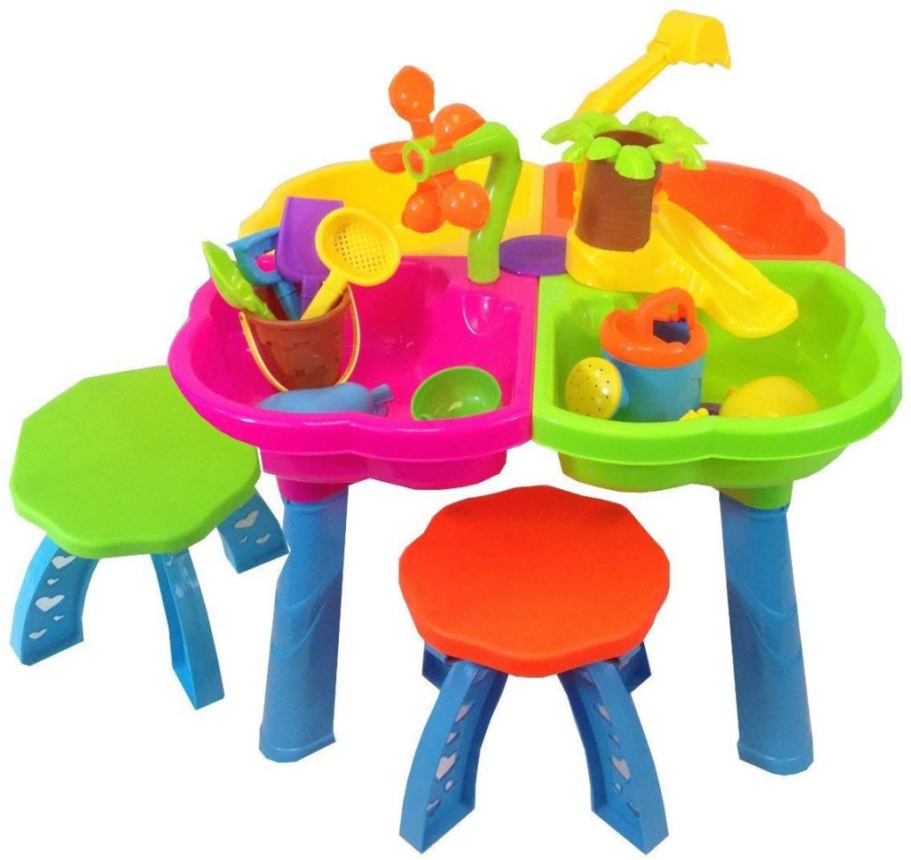 water and sand table