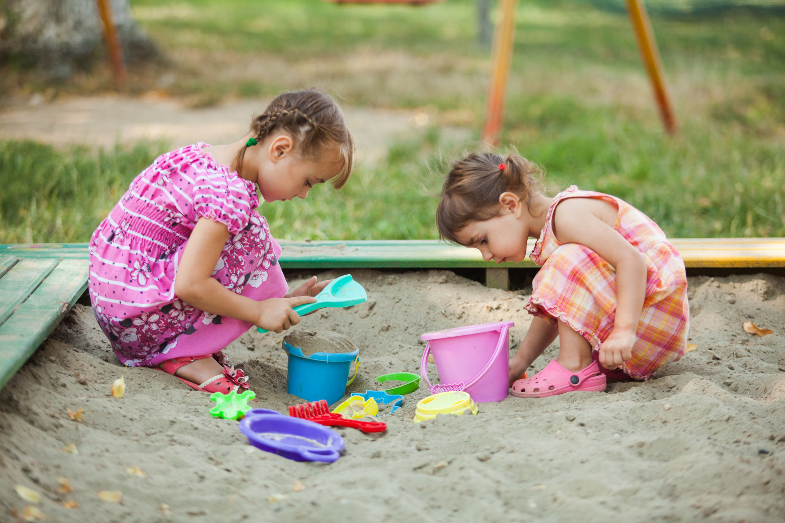 10 Easy Sand Play Ideas to try at home or daycare!